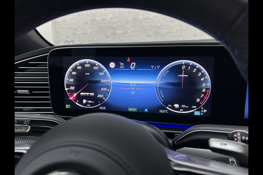 Mercedes-Benz GLE AMG 53 Hybrid Aerodynamic pakket | Carbon | Stoelventilatie | 360 Camera | Head-Up | Burmester | Trekhaak | Carbon | 4-Zone Clima | AMG Drive-Unit | 22 Inch | Keyless-Go | Night-Pakket | Memory | Luchtvering | Carplay | Stuurverwarming | Bekerhouder Clima | Draadloos Laden |