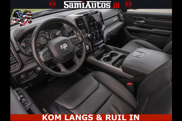 Dodge Ram SPORT | 5.7 V8 HEMI 402PK | GRANITE CRYSTAL | GROOTSCHERM | PANO | LIMITED WIELEN | DUBBEL CABINE DC | 5 PERSOONS | GRIJSKENTEKEN |