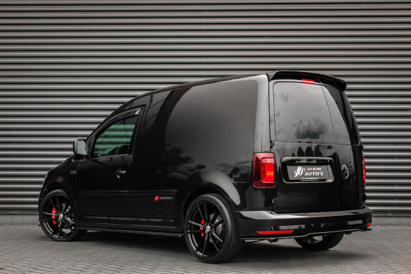 Volkswagen Caddy 2.0 TDI 185PK JB- EDITION / FULL BLACK / SCHROEFSET / LEDEREN BEKLEDING / NIEUWSTAAT / ELEK- PAKKET / MAXTON PACK