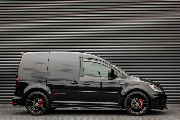 Volkswagen Caddy 2.0 TDI 185PK JB- EDITION / FULL BLACK / SCHROEFSET / LEDEREN BEKLEDING / NIEUWSTAAT / ELEK- PAKKET / MAXTON PACK