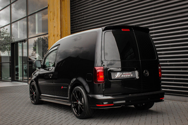 Volkswagen Caddy 2.0 TDI 185PK JB- EDITION / FULL BLACK / SCHROEFSET / LEDEREN BEKLEDING / NIEUWSTAAT / ELEK- PAKKET / MAXTON PACK