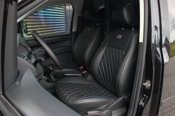 Volkswagen Caddy 2.0 TDI 185PK JB- EDITION / FULL BLACK / SCHROEFSET / LEDEREN BEKLEDING / NIEUWSTAAT / ELEK- PAKKET / MAXTON PACK