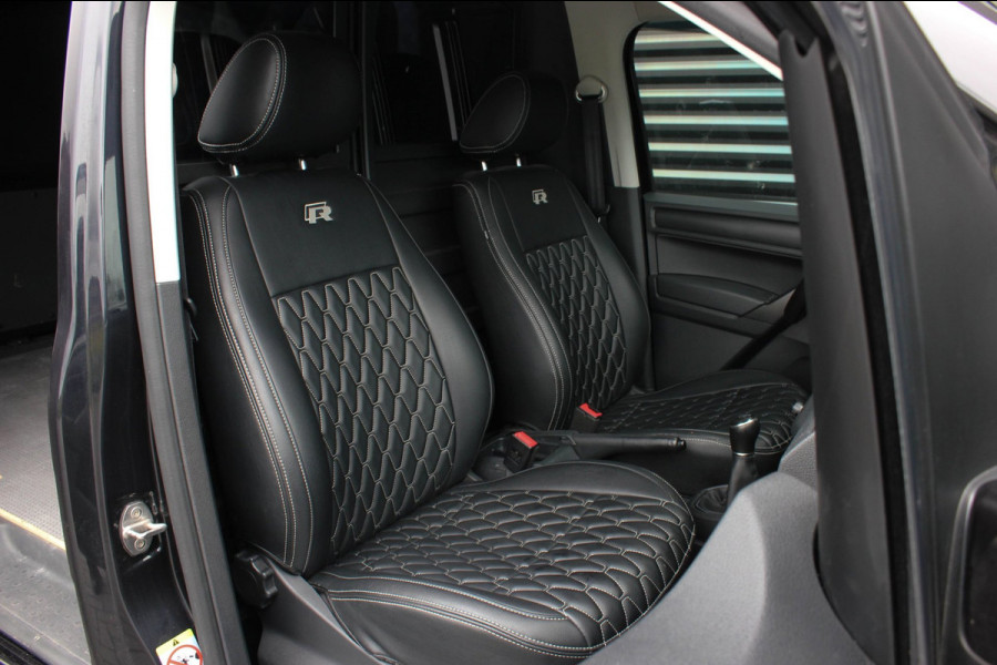 Volkswagen Caddy 2.0 TDI 185PK JB- EDITION / FULL BLACK / SCHROEFSET / LEDEREN BEKLEDING / NIEUWSTAAT / ELEK- PAKKET / MAXTON PACK