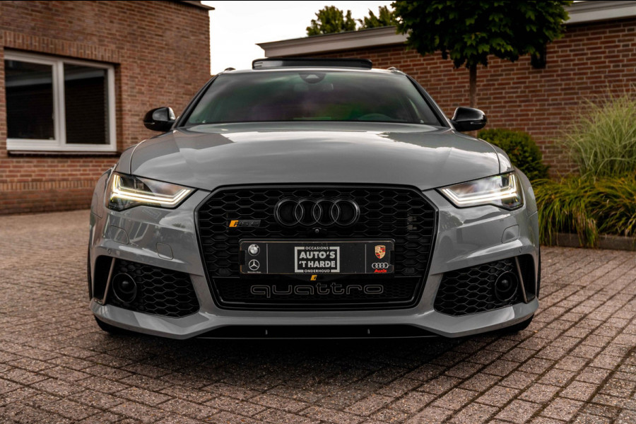 Audi RS6 Avant 4.0 TFSI Quattro Performance Pro Line Plus Keramisch Pano Carbon B&O 360 Camera 21'' WF