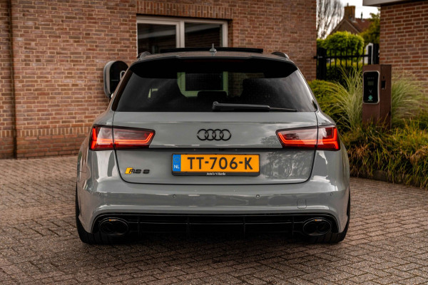Audi RS6 Avant 4.0 TFSI Quattro Performance Pro Line Plus Keramisch Pano Carbon B&O 360 Camera 21'' WF