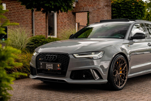 Audi RS6 Avant 4.0 TFSI Quattro Performance Pro Line Plus Keramisch Pano Carbon B&O 360 Camera 21'' WF