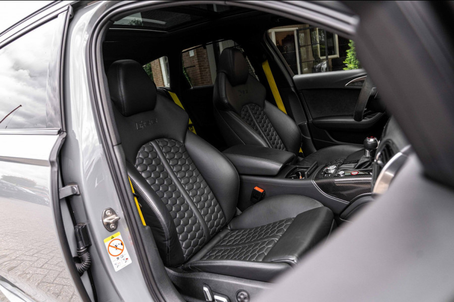 Audi RS6 Avant 4.0 TFSI Quattro Performance Pro Line Plus Keramisch Pano Carbon B&O 360 Camera 21'' WF