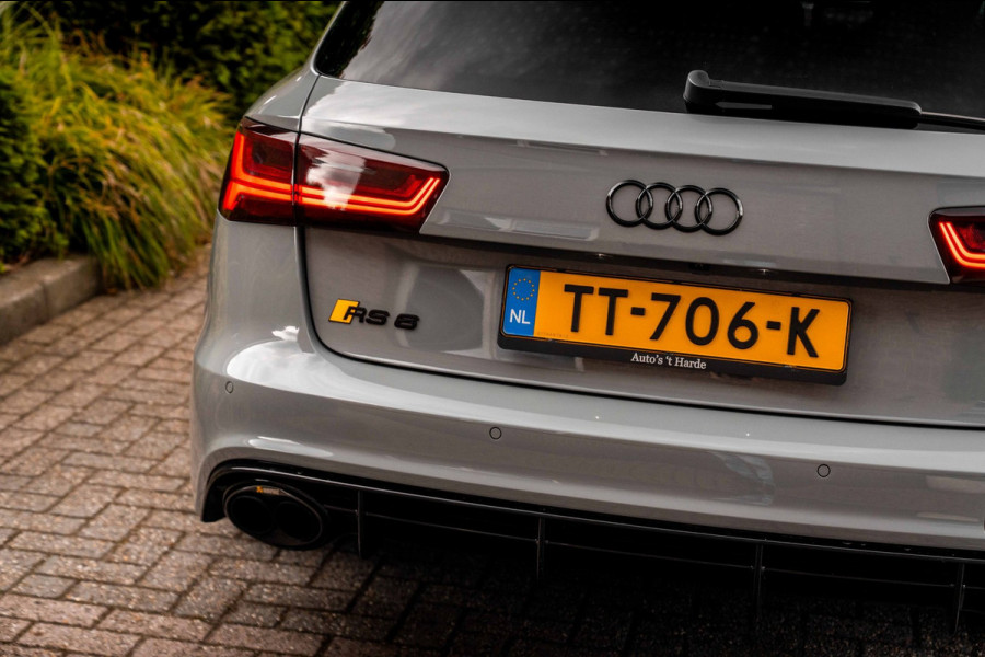 Audi RS6 Avant 4.0 TFSI Quattro Performance Pro Line Plus Keramisch Pano Carbon B&O 360 Camera 21'' WF