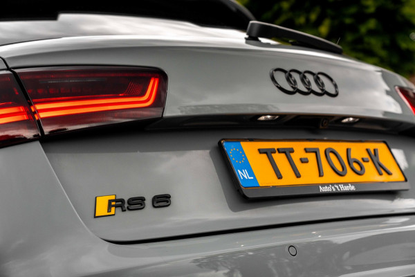 Audi RS6 Avant 4.0 TFSI Quattro Performance Pro Line Plus Keramisch Pano Carbon B&O 360 Camera 21'' WF