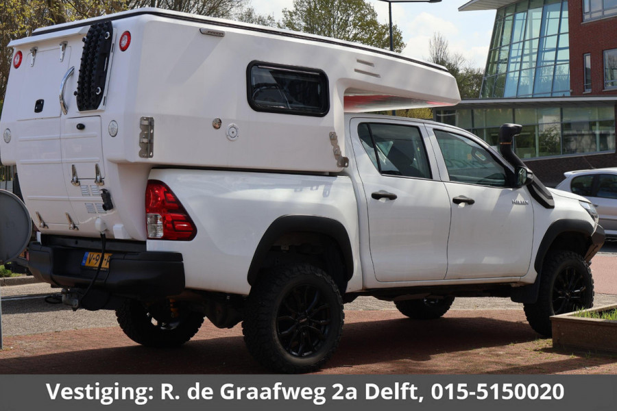 Toyota Hilux Camper 2.4 D-4D Dubbele Cabine Cool Comfort (ex.BTW) UNIEK IN NEDERLAND!