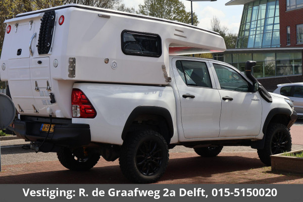 Toyota Hilux Camper 2.4 D-4D Dubbele Cabine Cool Comfort (ex.BTW) UNIEK IN NEDERLAND!