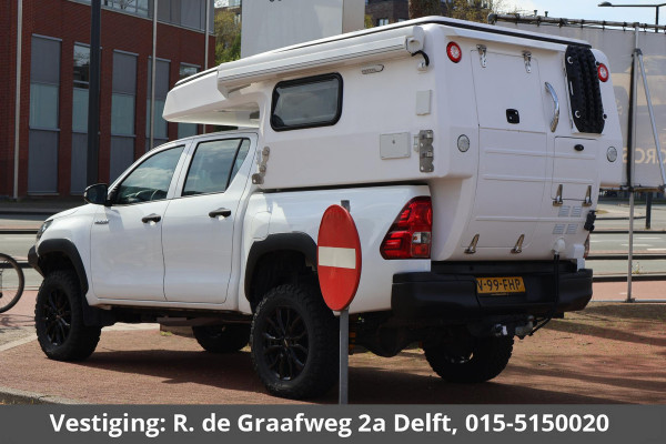 Toyota Hilux Camper 2.4 D-4D Dubbele Cabine Cool Comfort (ex.BTW) UNIEK IN NEDERLAND!