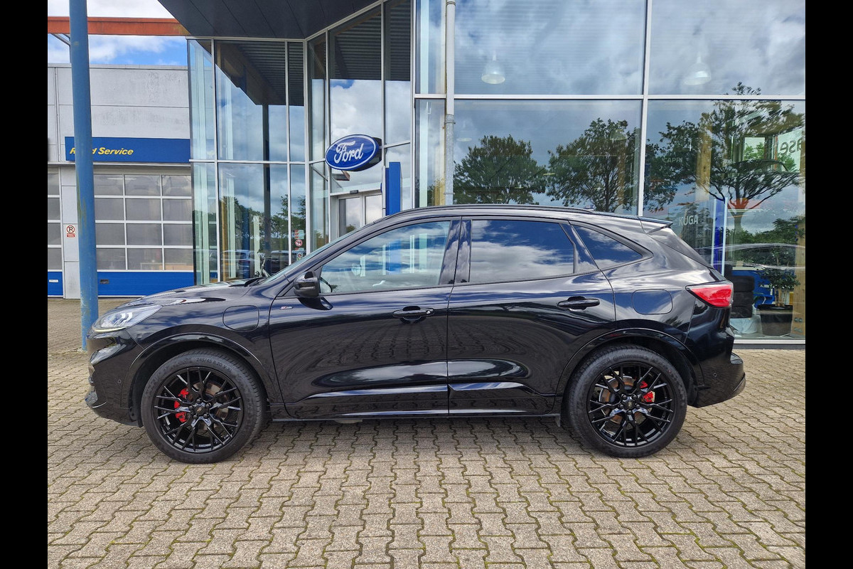 Ford Kuga 2.5 PHEV ST-Line X | Black Pack | 20 inch LMV Black met rode remklauwen | Elektrisch wegklapbare trekhaak | Winter Pack | Blind Spot System | Koplampen adaptief | Elektrische achterklep