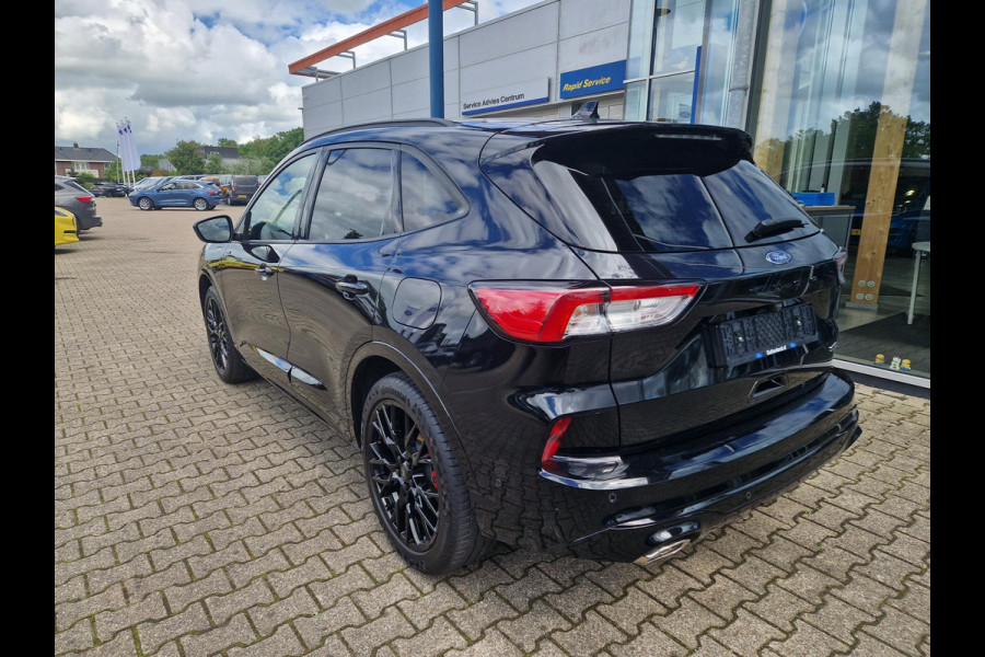 Ford Kuga 2.5 PHEV ST-Line X | Black Pack | 20 inch LMV Black met rode remklauwen | Elektrisch wegklapbare trekhaak | Winter Pack | Blind Spot System | Koplampen adaptief | Elektrische achterklep