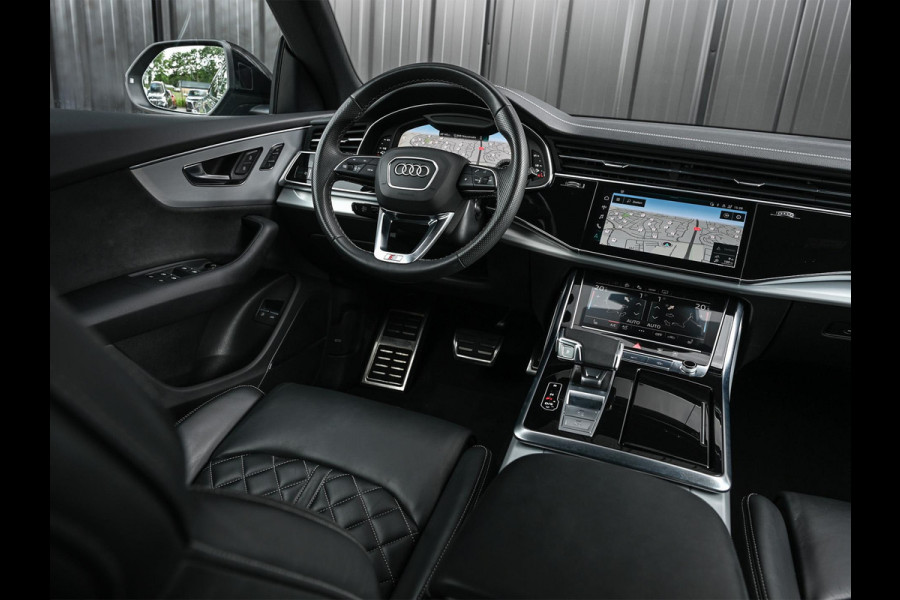 Audi Q8 60 TFSI e quattro Pro Line S Competition | Panoramadak | Luchtvering | B&O | Adaptive Cruise | Ambiance Interieur | 360 Camera | Memory Seats | Stuurverwarming |