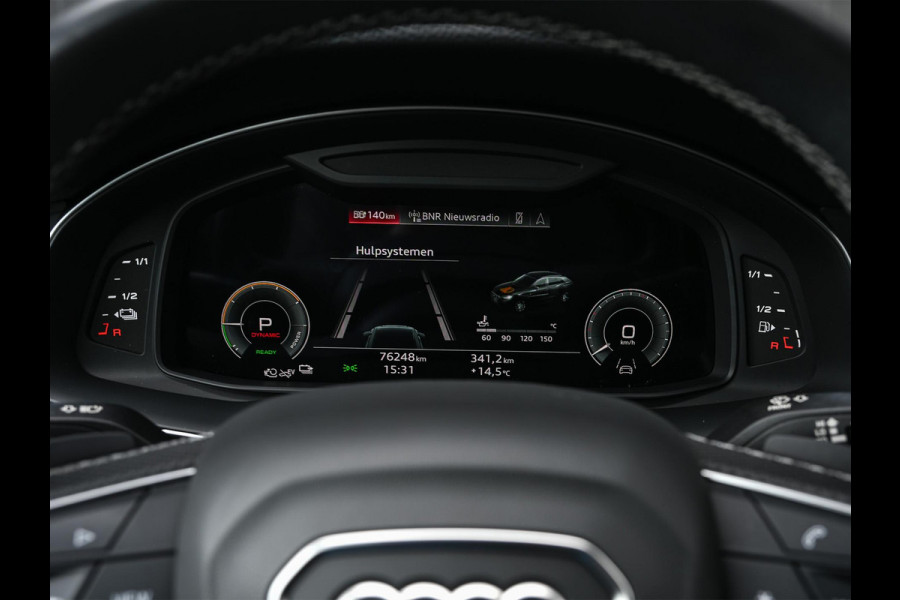 Audi Q8 60 TFSI e quattro Pro Line S Competition | Panoramadak | Luchtvering | B&O | Adaptive Cruise | Ambiance Interieur | 360 Camera | Memory Seats | Stuurverwarming |