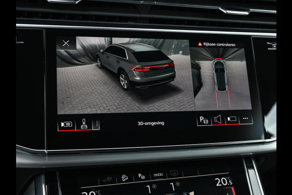 Audi Q8 60 TFSI e quattro Pro Line S Competition | Panoramadak | Luchtvering | B&O | Adaptive Cruise | Ambiance Interieur | 360 Camera | Memory Seats | Stuurverwarming |