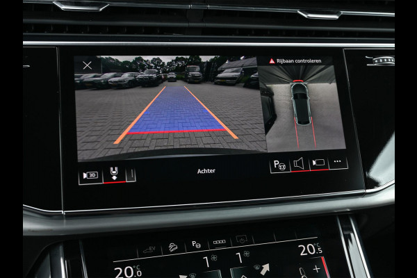 Audi Q8 60 TFSI e quattro Pro Line S Competition | Panoramadak | Luchtvering | B&O | Adaptive Cruise | Ambiance Interieur | 360 Camera | Memory Seats | Stuurverwarming |