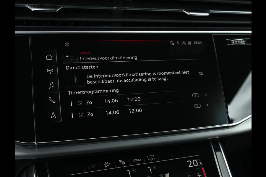 Audi Q8 60 TFSI e quattro Pro Line S Competition | Panoramadak | Luchtvering | B&O | Adaptive Cruise | Ambiance Interieur | 360 Camera | Memory Seats | Stuurverwarming |