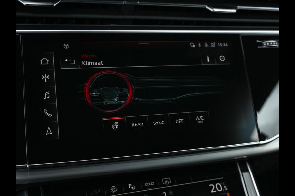 Audi Q8 60 TFSI e quattro Pro Line S Competition | Panoramadak | Luchtvering | B&O | Adaptive Cruise | Ambiance Interieur | 360 Camera | Memory Seats | Stuurverwarming |