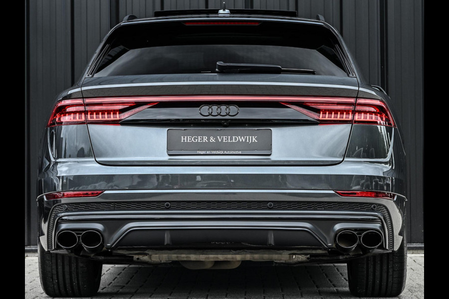 Audi Q8 60 TFSI e quattro Pro Line S Competition | Panoramadak | Luchtvering | B&O | Adaptive Cruise | Ambiance Interieur | 360 Camera | Memory Seats | Stuurverwarming |