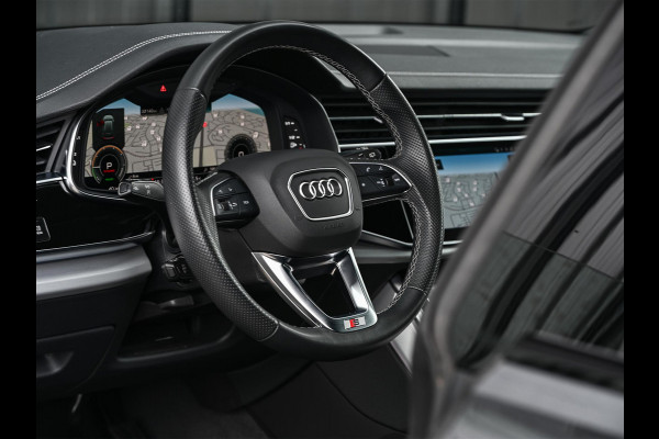 Audi Q8 60 TFSI e quattro Pro Line S Competition | Panoramadak | Luchtvering | B&O | Adaptive Cruise | Ambiance Interieur | 360 Camera | Memory Seats | Stuurverwarming |