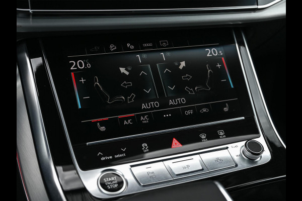 Audi Q8 60 TFSI e quattro Pro Line S Competition | Panoramadak | Luchtvering | B&O | Adaptive Cruise | Ambiance Interieur | 360 Camera | Memory Seats | Stuurverwarming |