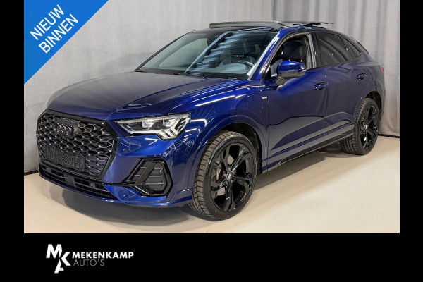 Audi Q3 Sportback 45 TFSI e S Edition 20"/Panoramadak/Leder/Dodehoek/360 camera/Keyless/Sfeerverlichting/Camera/Elektrische klep