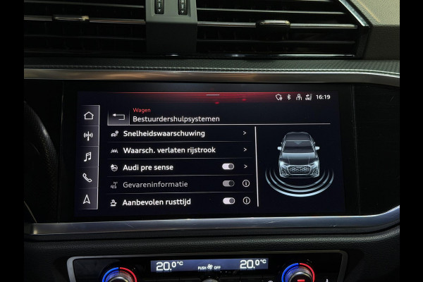 Audi Q3 Sportback 45 TFSI e S Edition 20"/Panoramadak/Leder/Dodehoek/360 camera/Keyless/Sfeerverlichting/Camera/Elektrische klep