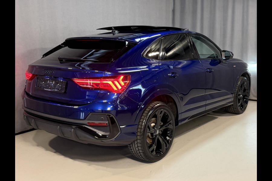 Audi Q3 Sportback 45 TFSI e S Edition 20"/Panoramadak/Leder/Dodehoek/360 camera/Keyless/Sfeerverlichting/Camera/Elektrische klep