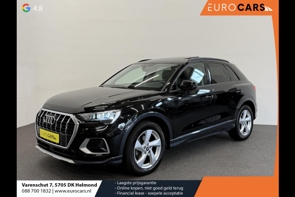 Audi Q3 35 TFSI Advanced Automaat Panoramadak Navigatie Apple Carplay/Android Auto 360 camera Parkeersensoren Cruise Control Alacantara Full Led Stoelverwarming Climate Control Lichtmetalen velgen