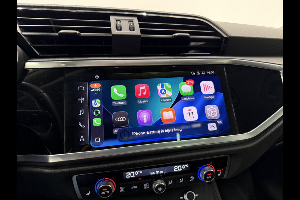 Audi Q3 35 TFSI Advanced Automaat Panoramadak Navigatie Apple Carplay/Android Auto 360 camera Parkeersensoren Cruise Control Alacantara Full Led Stoelverwarming Climate Control Lichtmetalen velgen