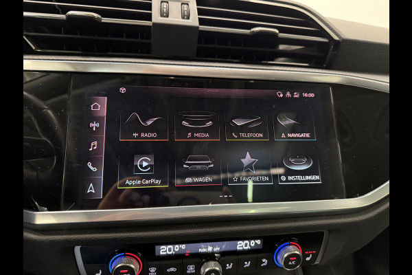 Audi Q3 35 TFSI Advanced Automaat Panoramadak Navigatie Apple Carplay/Android Auto 360 camera Parkeersensoren Cruise Control Alacantara Full Led Stoelverwarming Climate Control Lichtmetalen velgen