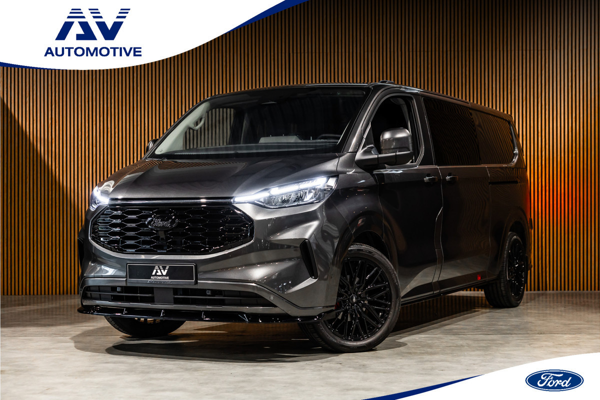Ford Transit Custom 320 2.0 TDCI 150 PK L2H1 Limited DC | Dubbel Cabine | ACC | Blind Spot | Navigatie | Camera | CarPlay | Lane Assist | Glaslook panelen | Verlengde fabrieksgarantie tot 12-2029