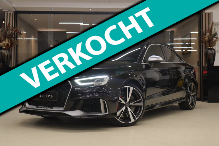 Audi A3 Limousine 2.5 TFSI RS 3 quattro PANO/B&O/RS Sportuitlaat/PERFORMANCE/Carplay/VOL