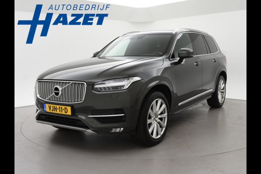 Volvo XC90 2.0 D5 AWD 235 PK AUT. GRIJS KENTEKEN INSCRIPTION + ADAPTIVE CRUISE | TREKHAAK | LEDER