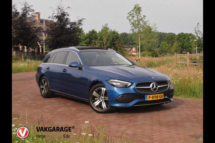 Mercedes-Benz C-Klasse Estate 200 Launch Edition Luxury Line | Panoramadak | Burmester Audio | Camera | Sfeerverlichting | Apple Carplay |