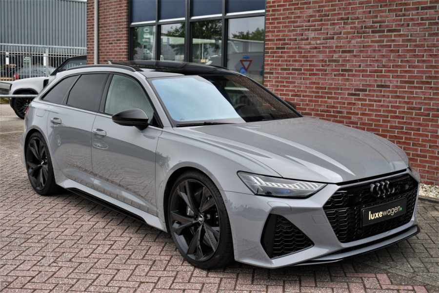 Audi RS6 Avant 4.0 TFSI quattro Nardo Dyn-Plus Pano Sportuitl 4WS HUD ACC 22" Design-pack