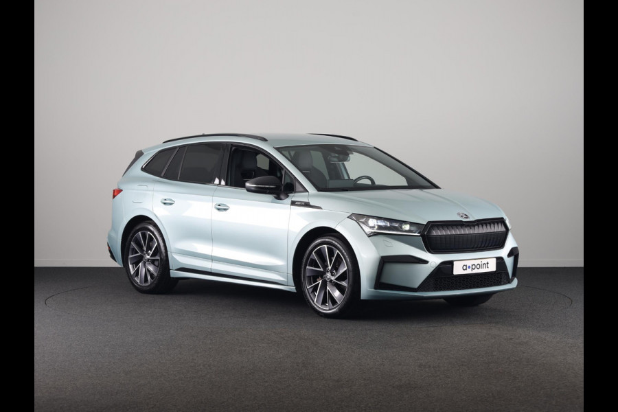 Škoda ENYAQ iV 60 Sportline 180pk | SOH 93,79% | Navigatie | Matrix koplampen | Verwarmbare voorstoelen | 20 inch Lichtmetalen velgen