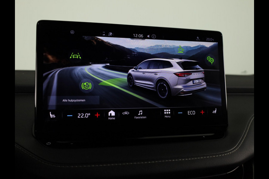 Škoda ENYAQ iV 60 Sportline 180pk | SOH 93,79% | Navigatie | Matrix koplampen | Verwarmbare voorstoelen | 20 inch Lichtmetalen velgen