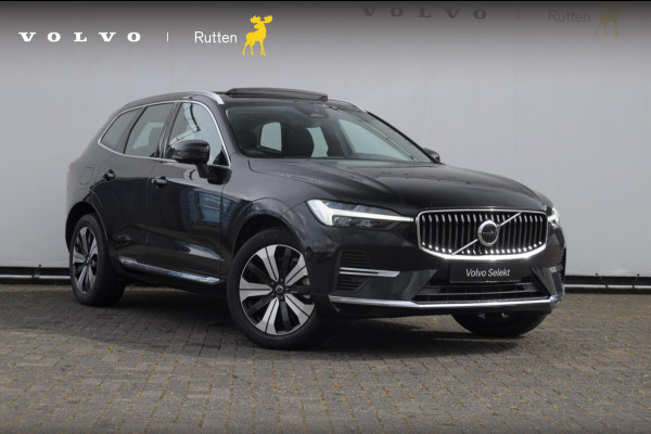 Volvo XC60 350PK Automaat T6 AWD Plus Bright / Navigatie / Elektrisch glazen schuif-kanteldak / Leren bekleding / Elektrisch verstelbare stoelen met geheugen / Stuur & Stoelverwarming / Achteruitrijcamera / Elektrische achterklep / Cruise control
