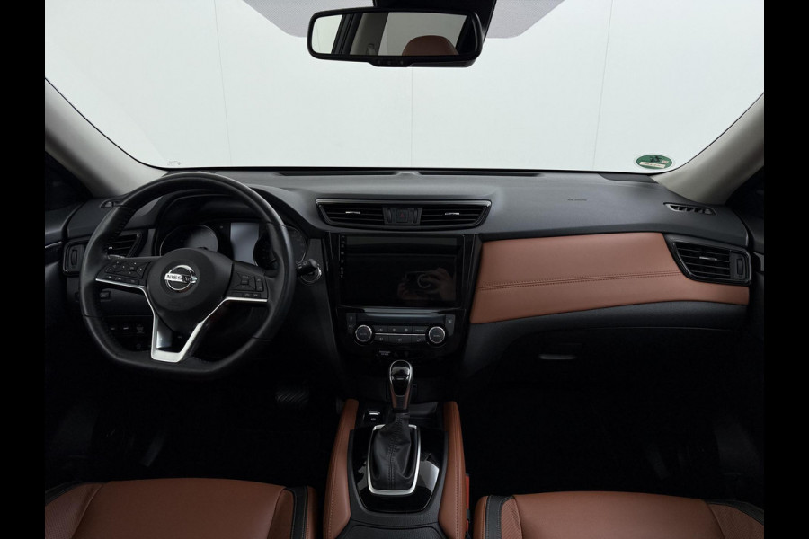 Nissan X-Trail 1.3 DIG-T Tekna VAN: 23.900,- VOOR: 21.770,- UW WKVOORDEEL: 2.130,- | ORIGINELE NEDERLANDSE AUTO MET NAP | PANORAMADAK | LEDEREN BEKLEDING | 360° CAMERA | ONDERHOUD GEHAD | DIRECT LEVERBAAR MET 12 MAANDEN BOVAG-GARANTIE