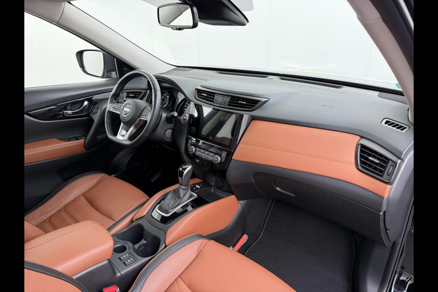 Nissan X-Trail 1.3 DIG-T Tekna VAN: 23.900,- VOOR: 21.770,- UW WKVOORDEEL: 2.130,- | ORIGINELE NEDERLANDSE AUTO MET NAP | PANORAMADAK | LEDEREN BEKLEDING | 360° CAMERA | ONDERHOUD GEHAD | DIRECT LEVERBAAR MET 12 MAANDEN BOVAG-GARANTIE