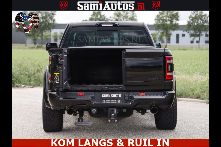 Dodge Ram LIMITED HULK | 5.7 V8 402PK " HEMI | HUD | LUCHTVERING | PANO | MWK KLEP | MEGA VOL | DC | 5 PERS | CREW CAB | DUBBELE CABINE | GRIJSKENETEKN | MEEST COMFORTABELE BEDRIJFSAUTO |