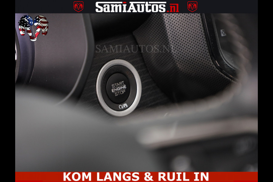 Dodge Ram LIMITED HULK | 5.7 V8 402PK " HEMI | HUD | LUCHTVERING | PANO | MWK KLEP | MEGA VOL | DC | 5 PERS | CREW CAB | DUBBELE CABINE | GRIJSKENETEKN | MEEST COMFORTABELE BEDRIJFSAUTO |