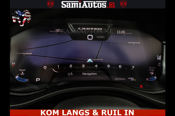 Dodge Ram LIMITED HULK | 5.7 V8 402PK " HEMI | HUD | LUCHTVERING | PANO | MWK KLEP | MEGA VOL | DC | 5 PERS | CREW CAB | DUBBELE CABINE | GRIJSKENETEKN | MEEST COMFORTABELE BEDRIJFSAUTO |