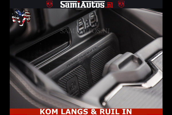 Dodge Ram LIMITED HULK | 5.7 V8 402PK " HEMI | HUD | LUCHTVERING | PANO | MWK KLEP | MEGA VOL | DC | 5 PERS | CREW CAB | DUBBELE CABINE | GRIJSKENETEKN | MEEST COMFORTABELE BEDRIJFSAUTO |