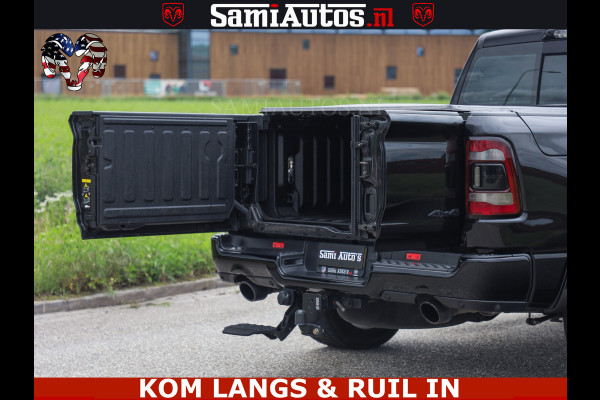 Dodge Ram LIMITED HULK | 5.7 V8 402PK " HEMI | HUD | LUCHTVERING | PANO | MWK KLEP | MEGA VOL | DC | 5 PERS | CREW CAB | DUBBELE CABINE | GRIJSKENETEKN | MEEST COMFORTABELE BEDRIJFSAUTO |