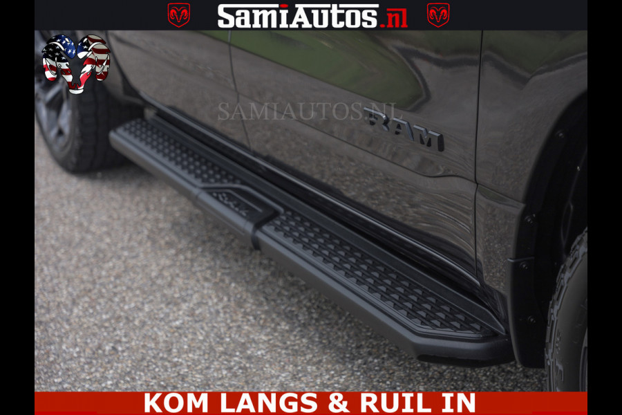 Dodge Ram SPORT | 5.7 V8 HEMI 402PK | GRANITE CRYSTAL | GROOTSCHERM | PANO | LIMITED WIELEN | DUBBEL CABINE DC | 5 PERSOONS | GRIJSKENTEKEN |