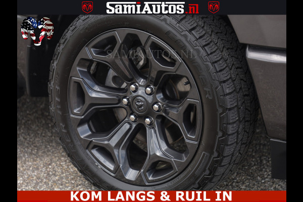 Dodge Ram SPORT | 5.7 V8 HEMI 402PK | GRANITE CRYSTAL | GROOTSCHERM | PANO | LIMITED WIELEN | DUBBEL CABINE DC | 5 PERSOONS | GRIJSKENTEKEN |